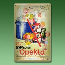 Blechschild Opekta