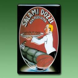 Blechschild Salami Dozzi