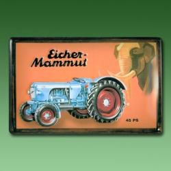 Reklameschild Eicher Mammut