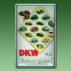 Blechschild DKW