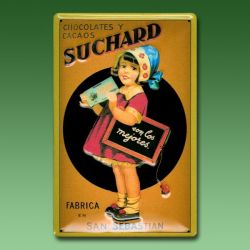 Werbeschild  Suchard San Sebastian