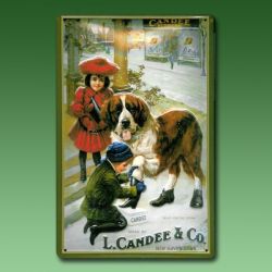 Reklame-Blechschild L. Candee & Co