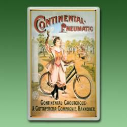 Nostalgisches Reklameschild Continental Pneumatic