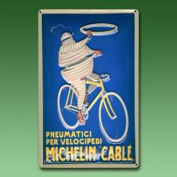 Nostalgie - Werbeschild Michelin cable