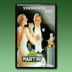 Blechschild MARTINI DRY