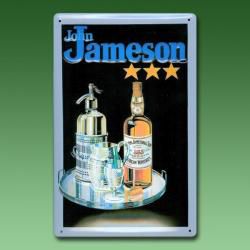 Nostalgie - Reklameschild Jameson Flasche
