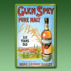 Nostalgie - Werbeschild Glen Spey