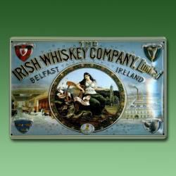 Nostalgie - Reklameschild Irish Whiskey Company