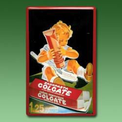 Nostlgie - Werbeschild Colgate Tube