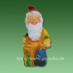 Gartenzwerg mit Grill