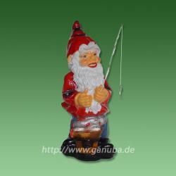 Garten-Figur Zwerg mit Angel und Eimer