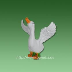 Dekorations-Figur Flügelschlagende Gans