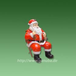 Weihnachtsfigur Sitzender Weihnachtsmann