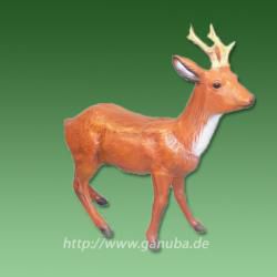 Garten-Figur Stehender Hirsch