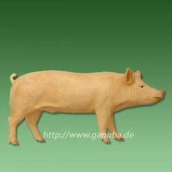 Dekorations-Figur Stehendes Schwein