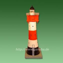Dekorations-Figur Leuchtturm Roter Sand