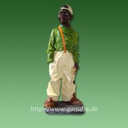 Dekorations-Figur Junge mit Schleuder