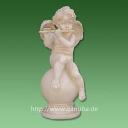 Deko-Figur Engel mit Flöte