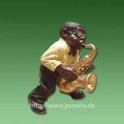 Deko-Figur Musiker mit Saxophon