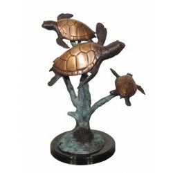 Schildkröten aus Bronze