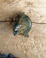 Brunnenauslauf Fisch