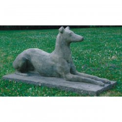 Deko-Figur für den Garten Greyhound - groß