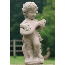Deko-Figur für den Garten Engel - Mandoline