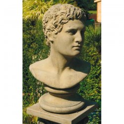 Dekofigur für den Garten Büste - römisch