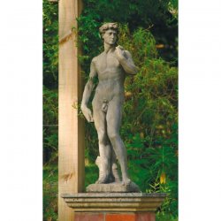 Gartenfigur David von Michelangelo