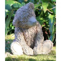 Dekorationsfigur Teddybär  - Kopf geneigt