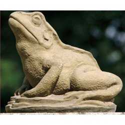 Dekofigur für den Garten Frosch - klein