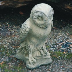Dekorationsfigur für den Garten Eule - groß