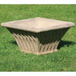 Square Basket Pot  - Pflanzenschale