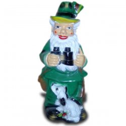 Deko - Figur Gartenzwerg auf der Jagd