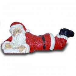 Lesender Weihnachtsmann