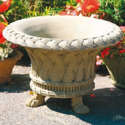  Tudor Vase with Feet  - Pflanzenschale