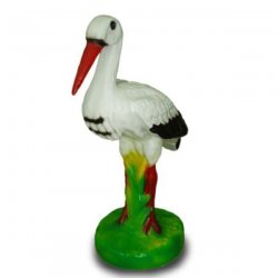 Tier - Skulptur Süßer Storch