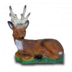 Tier - Dekofigur Entspannter Hirsch