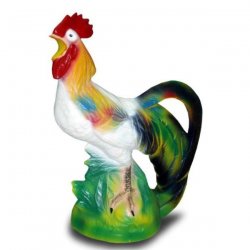 Tier - Figur Krähender Hahn