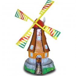 Dekorations - Figur Schöne Windmühle