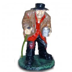 Deko - Figur Wandersmann