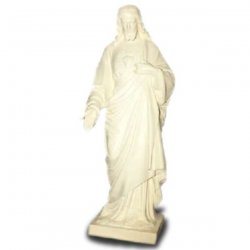 Statue Weißer Jesus