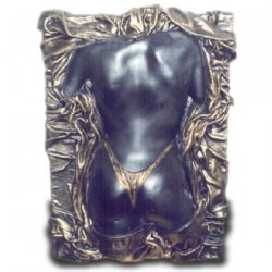 Wand - Relief Schöner Schwarzer Frauen - Rücken