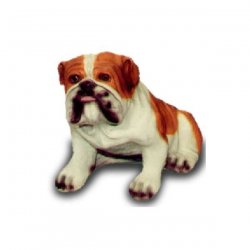 Tier - Skulptur Sitzende Dogge