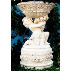 Putto Carisio Dx + Base Foiano  - Pflanz-Schale