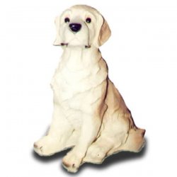 Dekorations - Figur Labrador - Welpe, sitzend