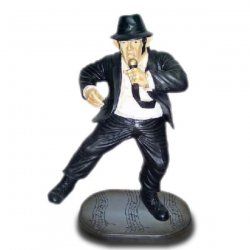 Dekorations - Figur Singender Blues Brother