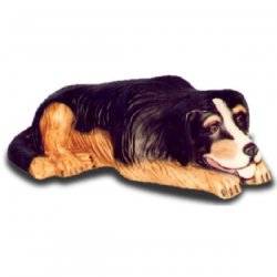 Tier - Figur Liegender Berner Sennenhund