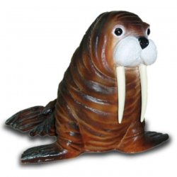 Dekorations - Figur Walroß
