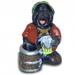 Tier - Figur Bier- Maulwurf